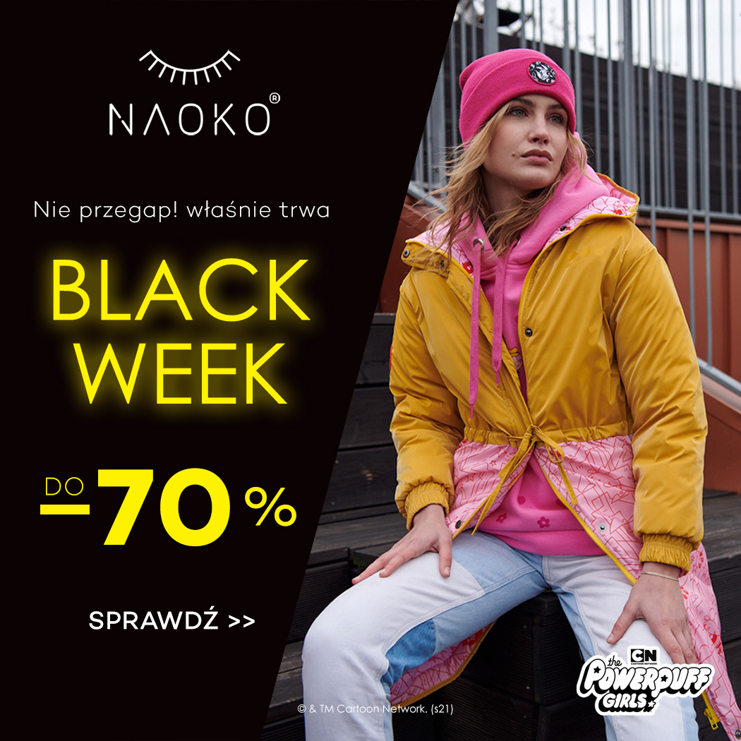 Kolekcja Atomówki i inne nowości z NAOKO w super cenach – hit Black Week 2021 na Domodi.pl!